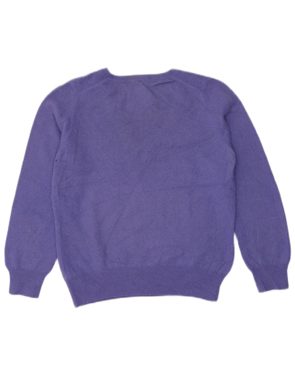 Marks & Spencer Womens Autograph V-hals sweater UK 12 Medium Purple