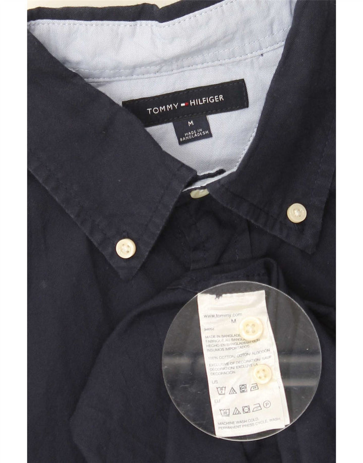 Tommy Hilfiger Herreskjorte Medium Navyblå Bomuld