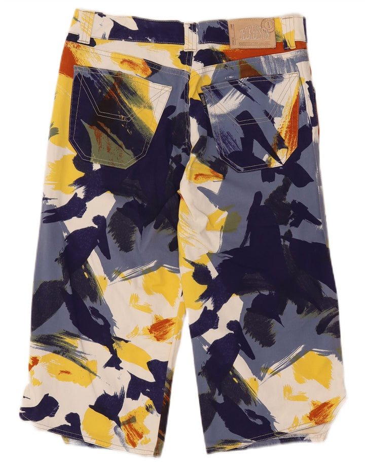 Jeckerson Bermuda Shorts til kvinder W33 Medium Flerfarvet Tie Dye Bomuld