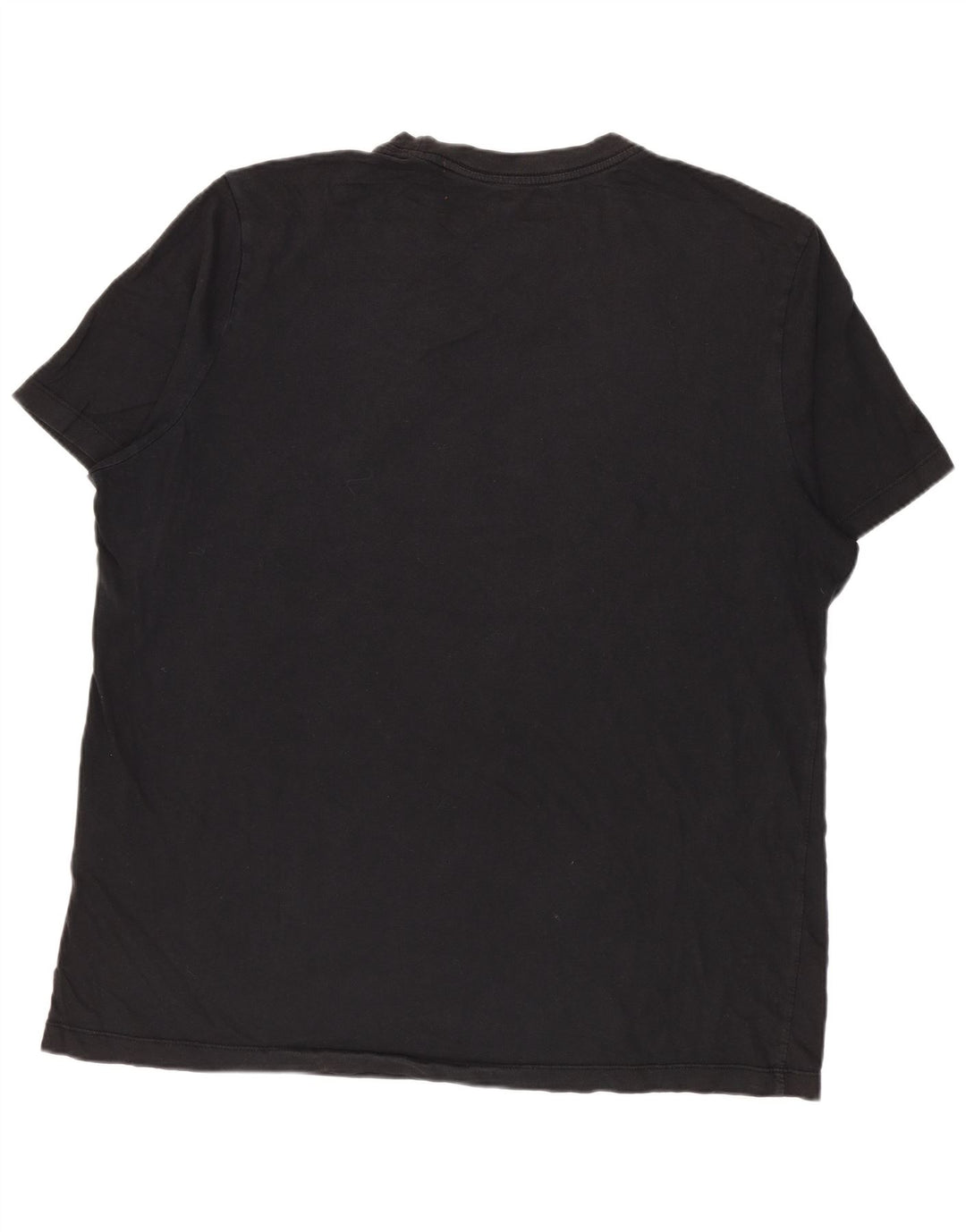 NIKE Grafisk T-shirt top til mænd XL sort bomuld