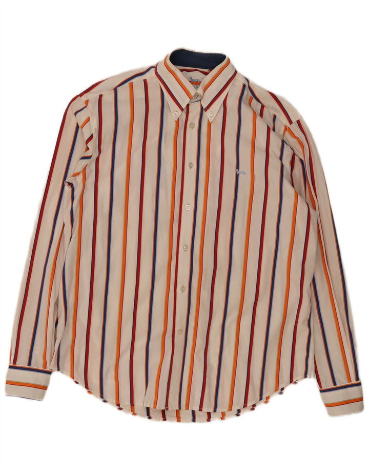 Harmont & Blaine Herreskjorte XL Hvidstribet
