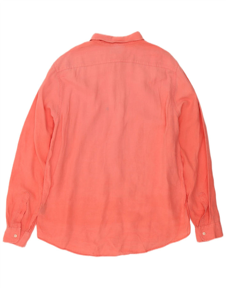 Ralph Lauren Herreskjorte XL Orange Linned