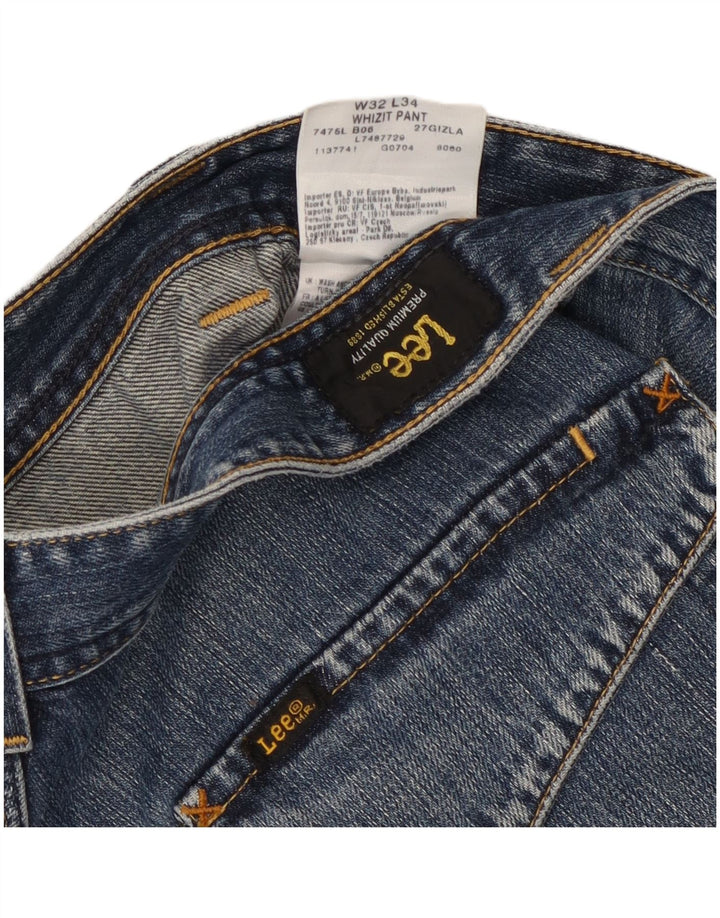 LEE Whizit denimshorts til mænd W32 mellemblå bomuld