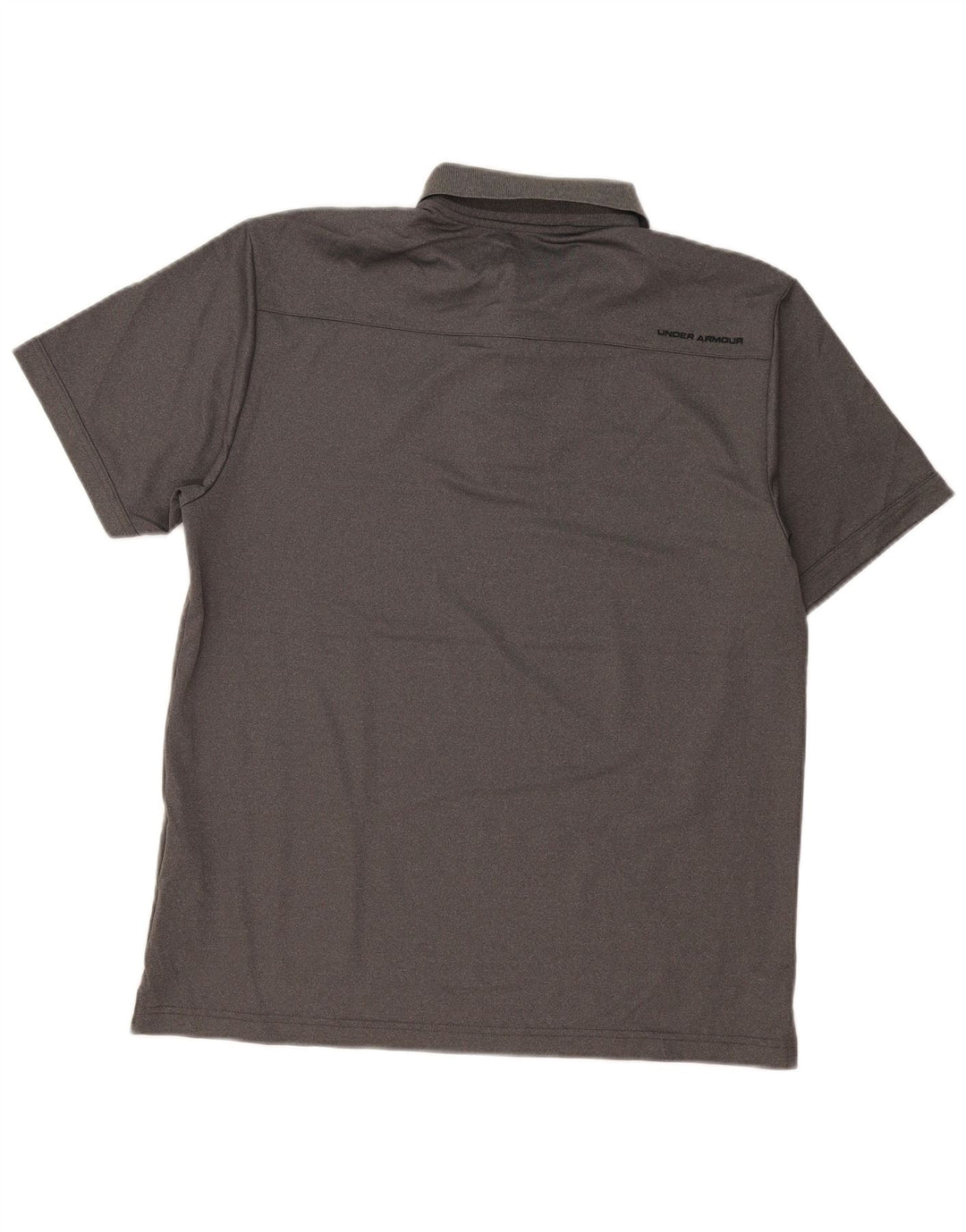 Under Armour Herre Heat Gear Polo Shirt Large Grå Polyester