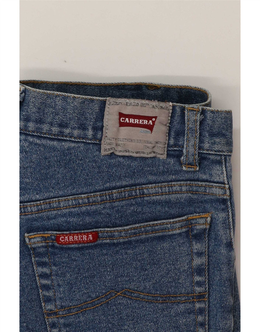 Carrera Dame Slim Jeans W26 L26 Blå