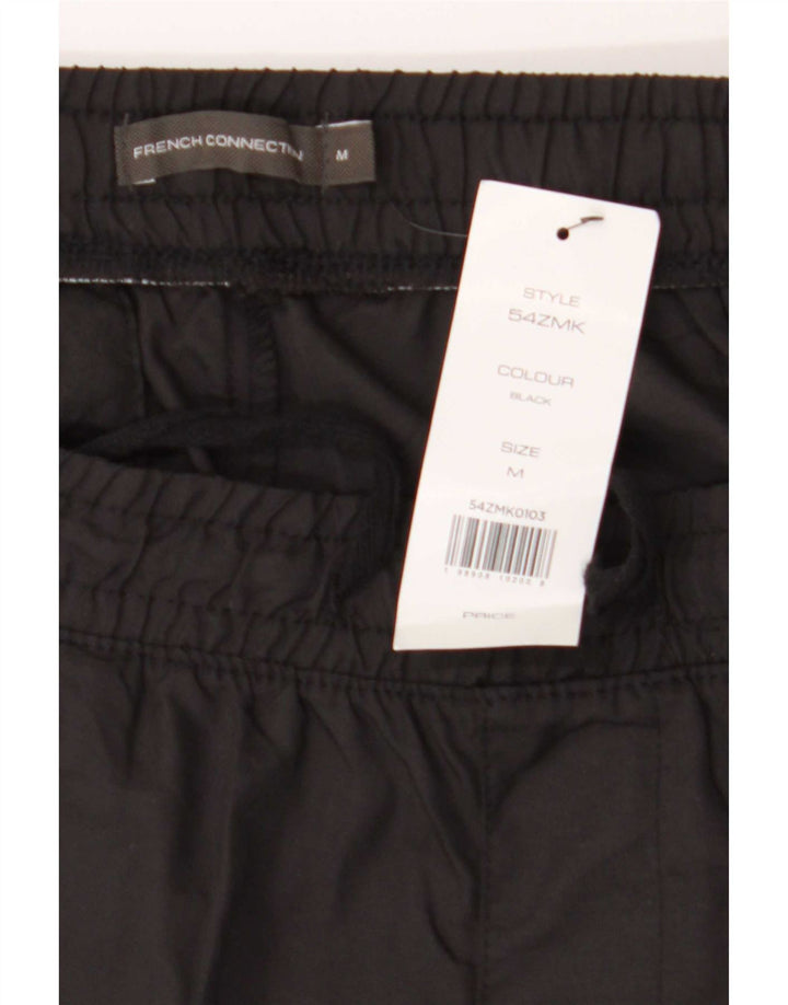French Connection Mens Joggers Cargo Trousers Medium W32 L28 Black