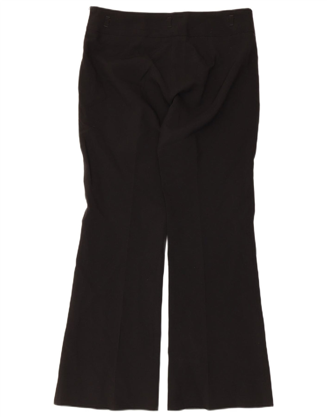 Zara Dame Flare Casual Bukser EU 38 Small W28 L29 Sort Polyester