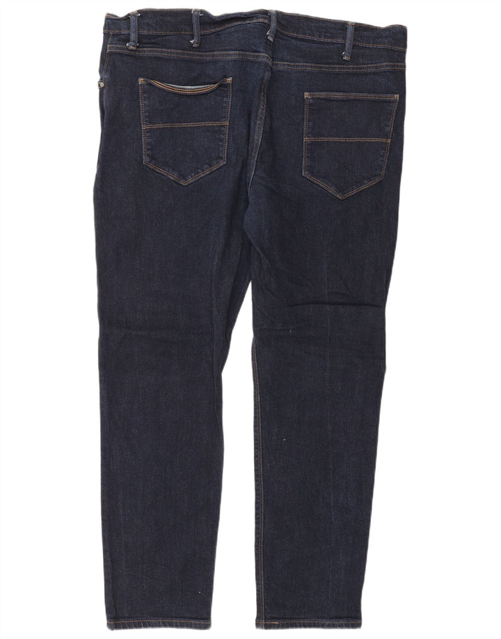 Marks & Spencer Herre Slim Jeans W38 L29 Marineblå Bomuld