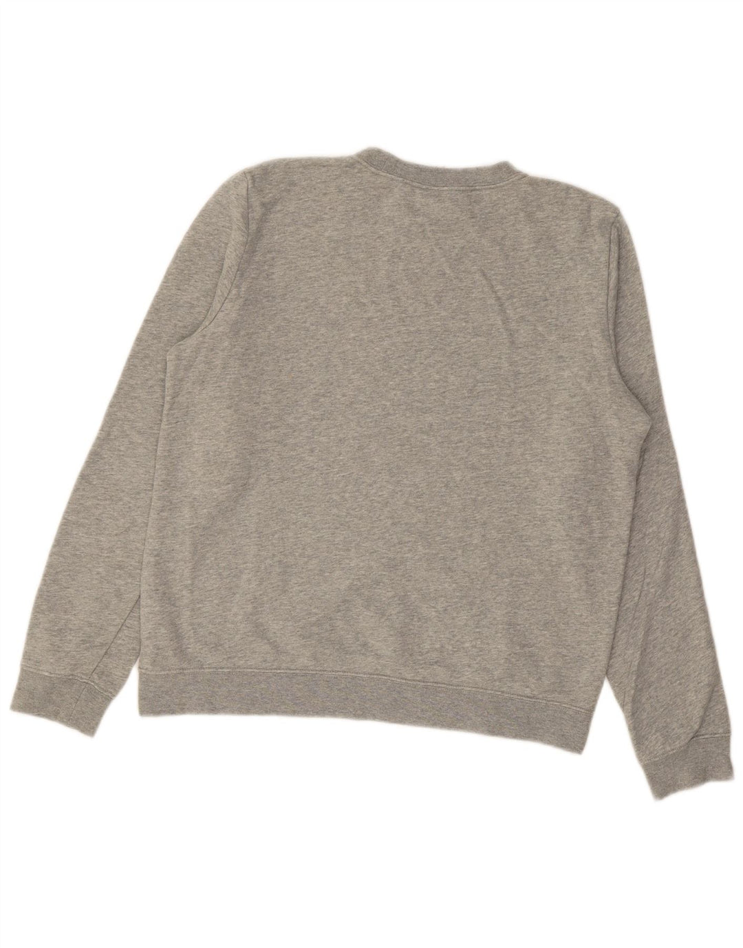 NIKE Sweatshirt til mænd, lille grå bomuld