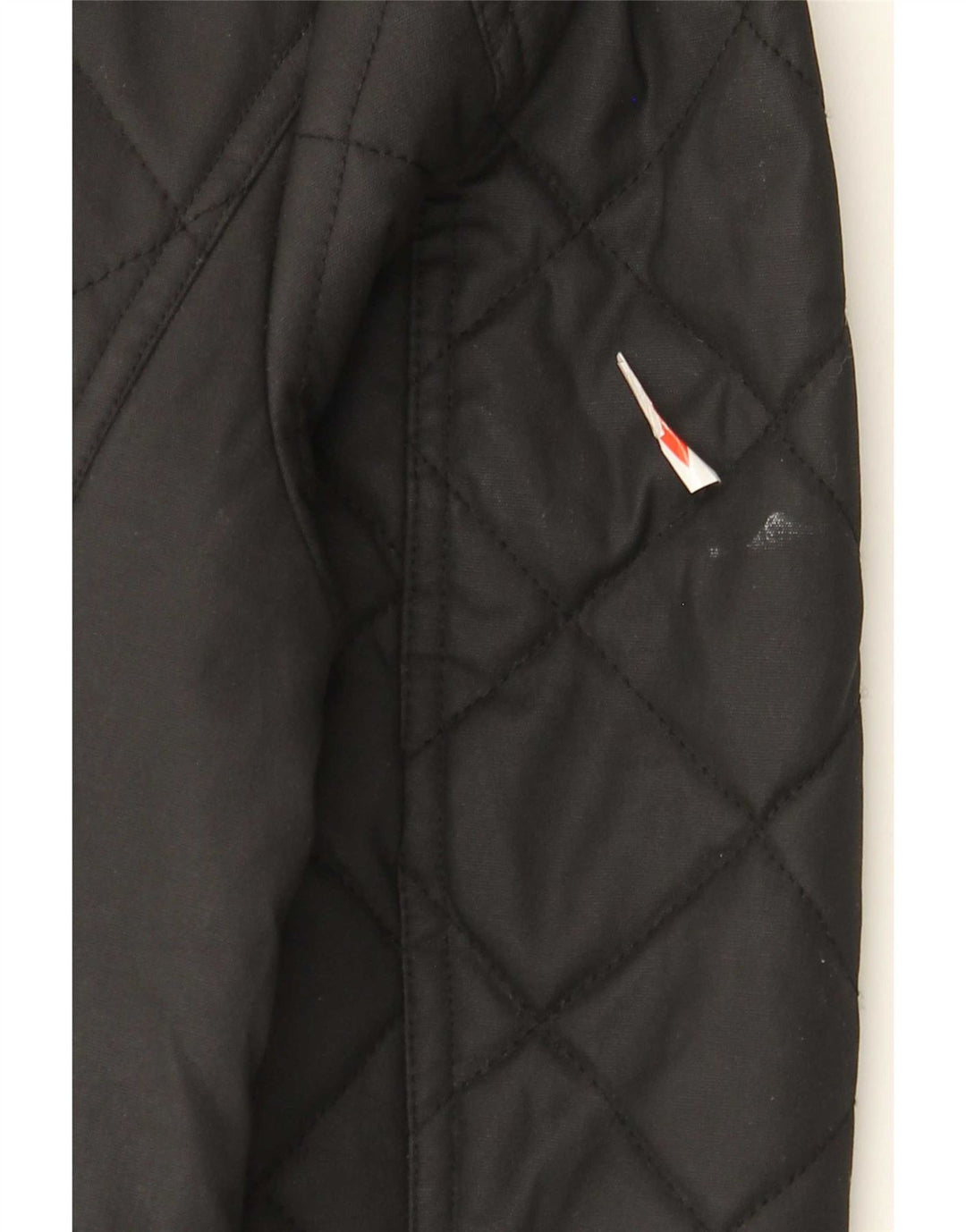 U.S. Polo Assn. Herre quiltet jakke UK 38 Medium Sort Bomuld