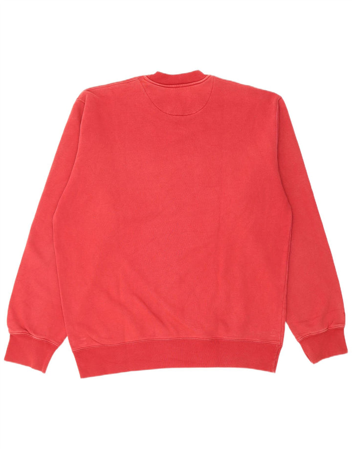 Gas Herre Grafisk Sweatshirt Jumper 2XL Rød Bomuld