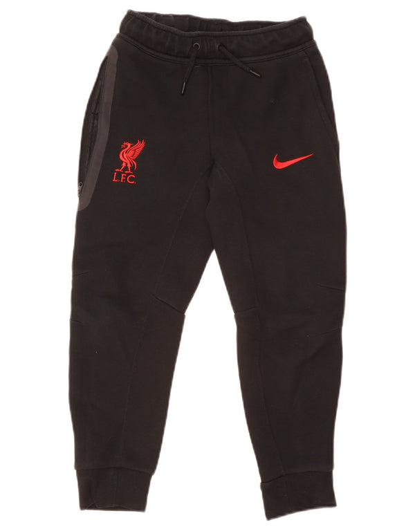 Nike Boys Liverpool Træningsdragt Bukser Joggers 8-9 år Small Black
