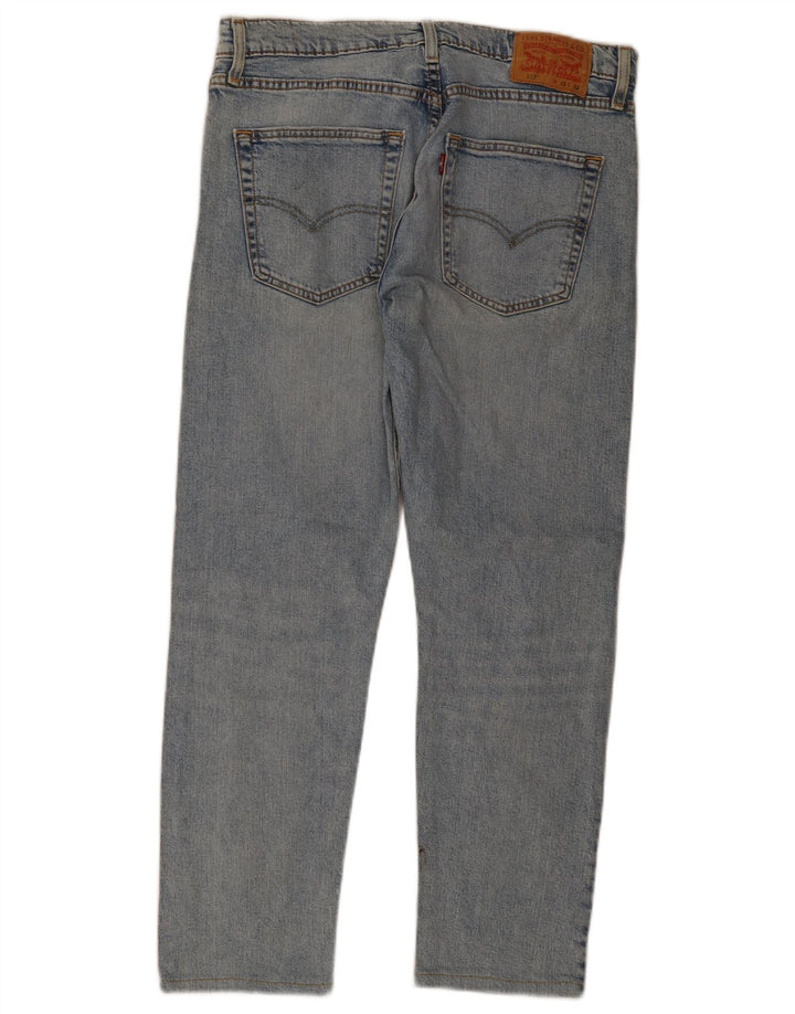 Levi's Herre 512 Distressed Slim Tapered Jeans W33 L27 Blå