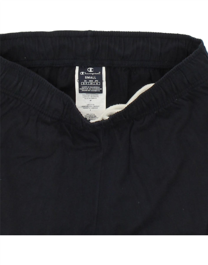 CHAMPION Mens Tracksuit Trousers Small Navy Blue Cotton Vintage Champion and Second-Hand Champion from Messina Hembry 