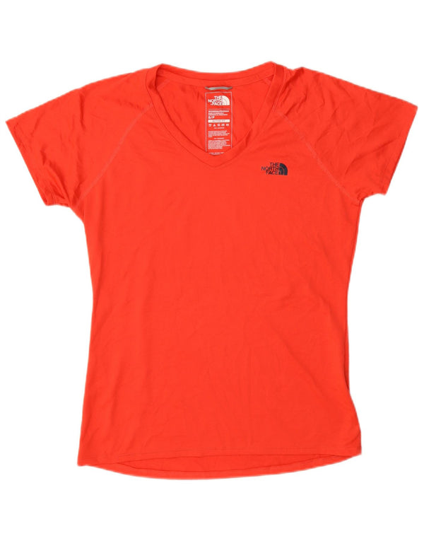 The North Face Womens Active T-Shirt Top UK 10 Small Red Polyester
