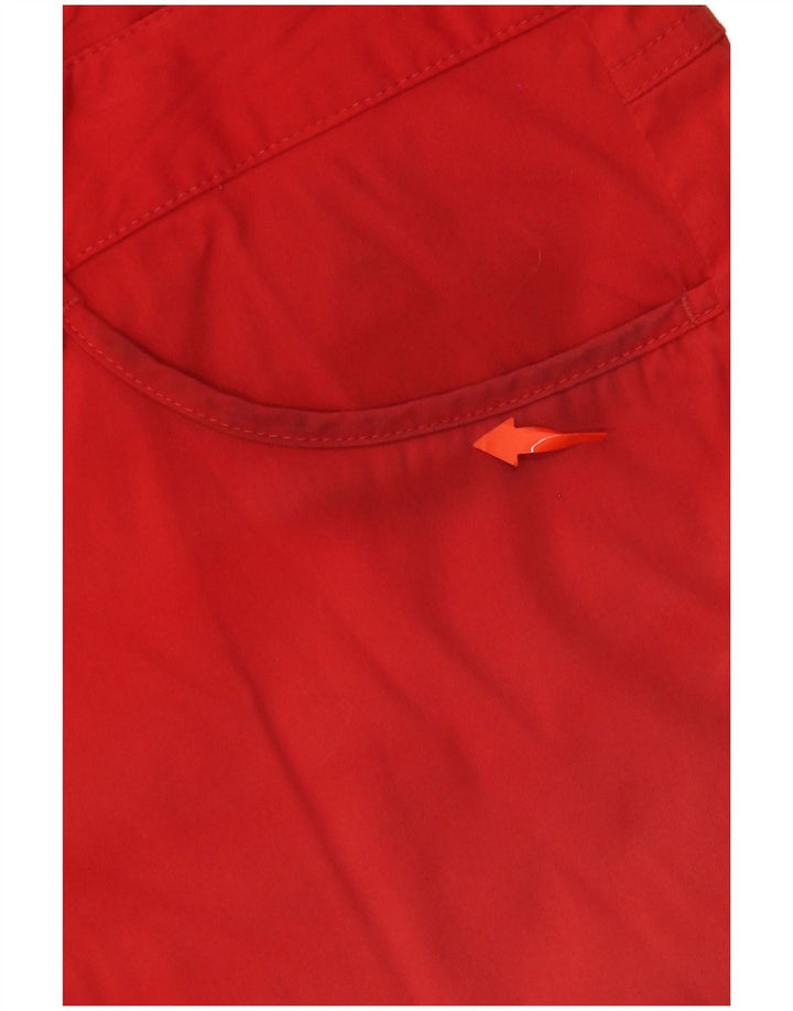 CHERVO Herre Casual Shorts IT 50 Large W34 Rød Polyamid