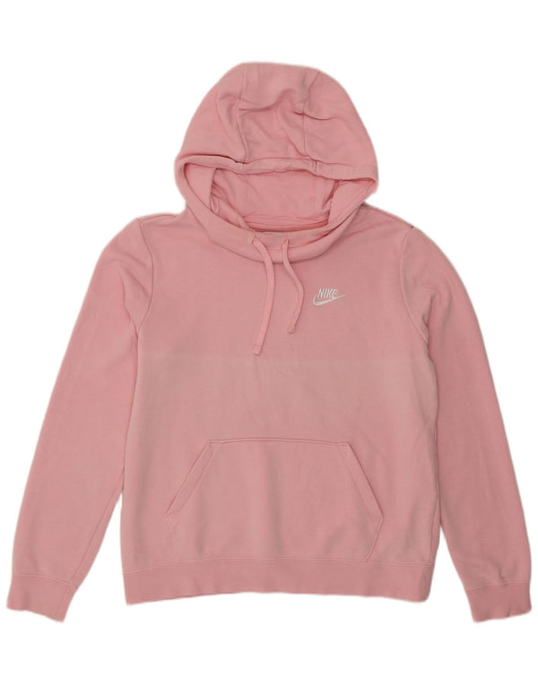 Nike oversized hættetrøje til kvinder DK 10 Small Pink Bomuld
