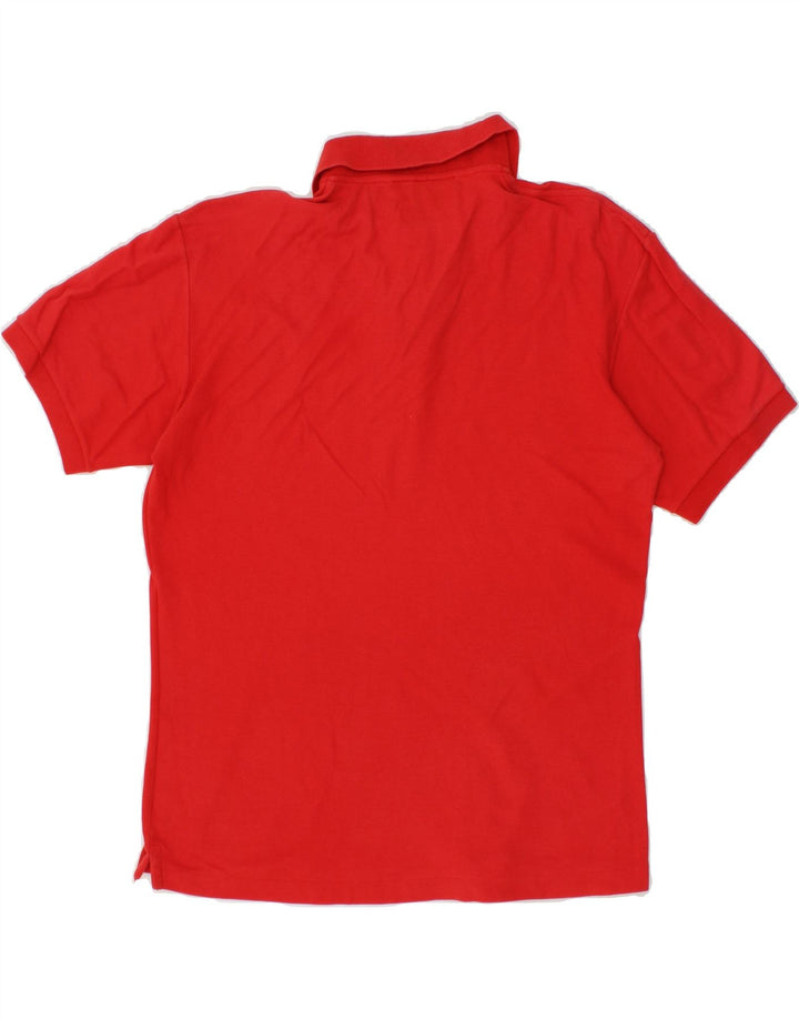 FILA Mens Polo Shirt IT 46 Small Red Cotton Vintage Fila and Second-Hand Fila from Messina Hembry 