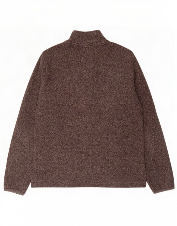 Marks & Spencer Fleecejakke til kvinder UK 14 Stor grå polyester