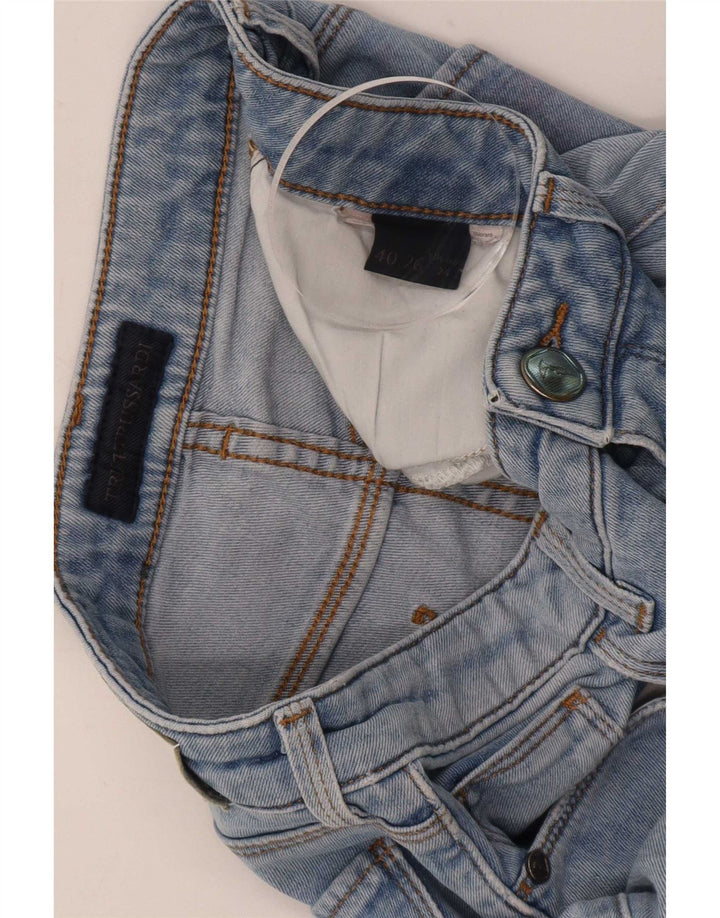 Trussardi Womens Slim Jeans W24 L27 Blue