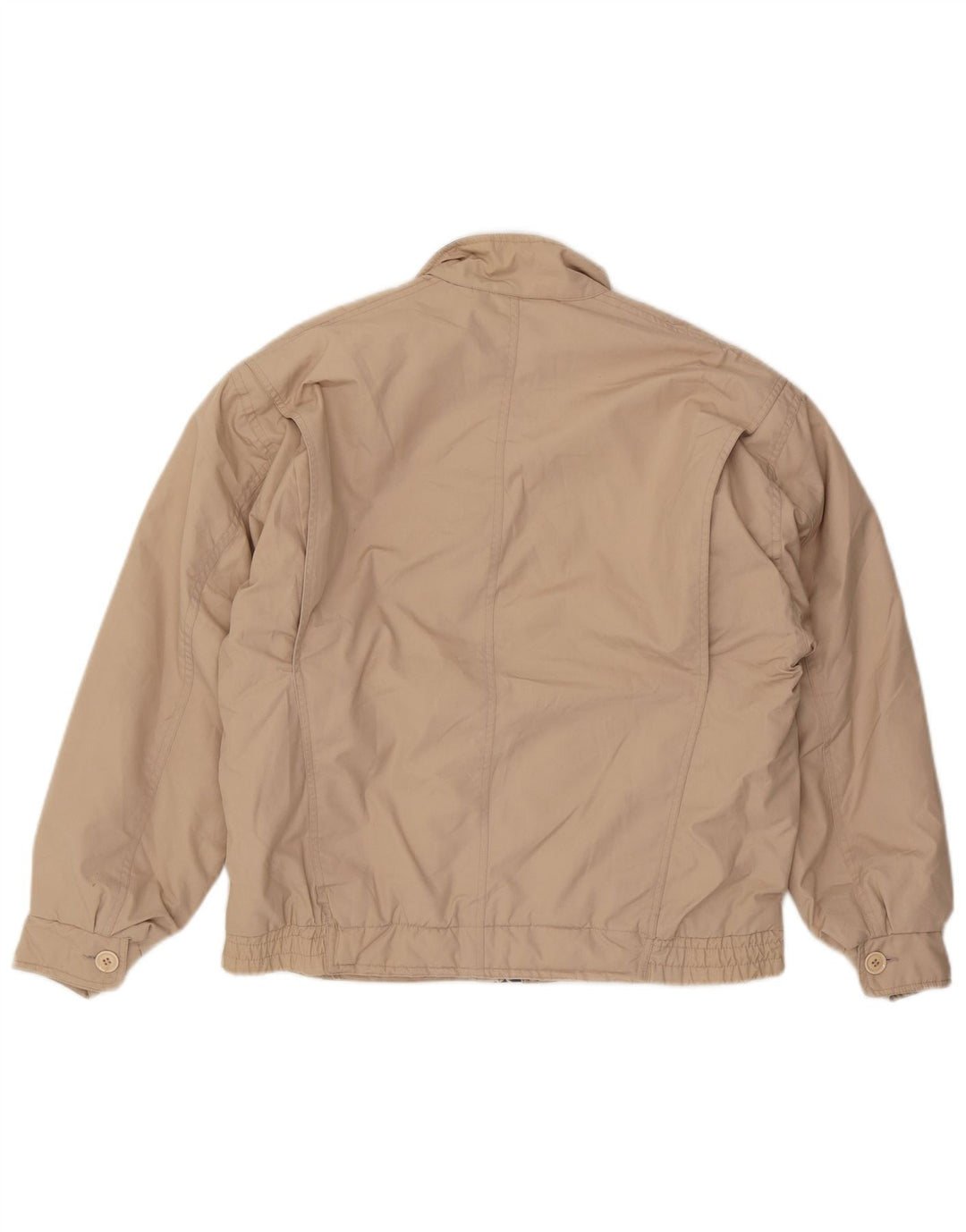 LONDON FOG Bomberjakke med hætte til mænd UK 38 Medium Beige Polyester