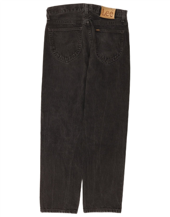 Lee Straight Jeans til mænd W30 L30 Sort