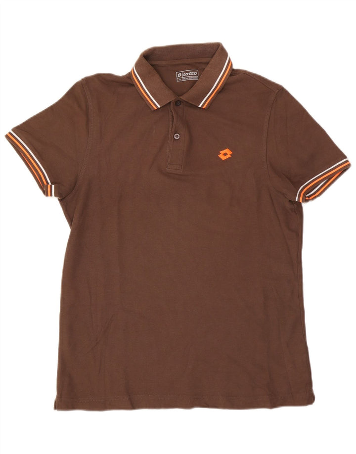 Lotto Herre Polo Shirt Medium Brun