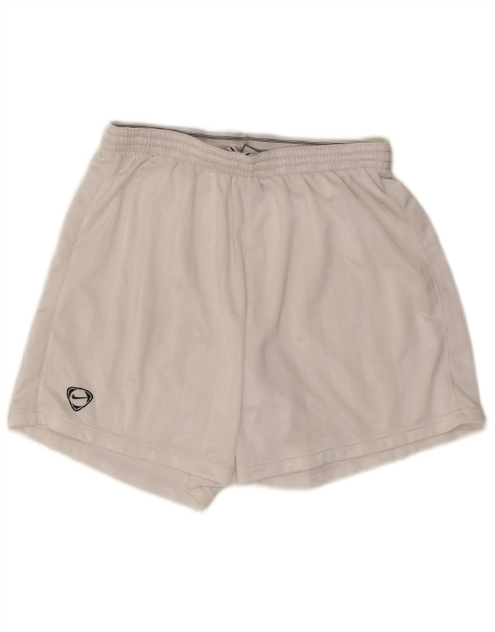 NIKE Sportshorts til mænd mellem hvid stribet