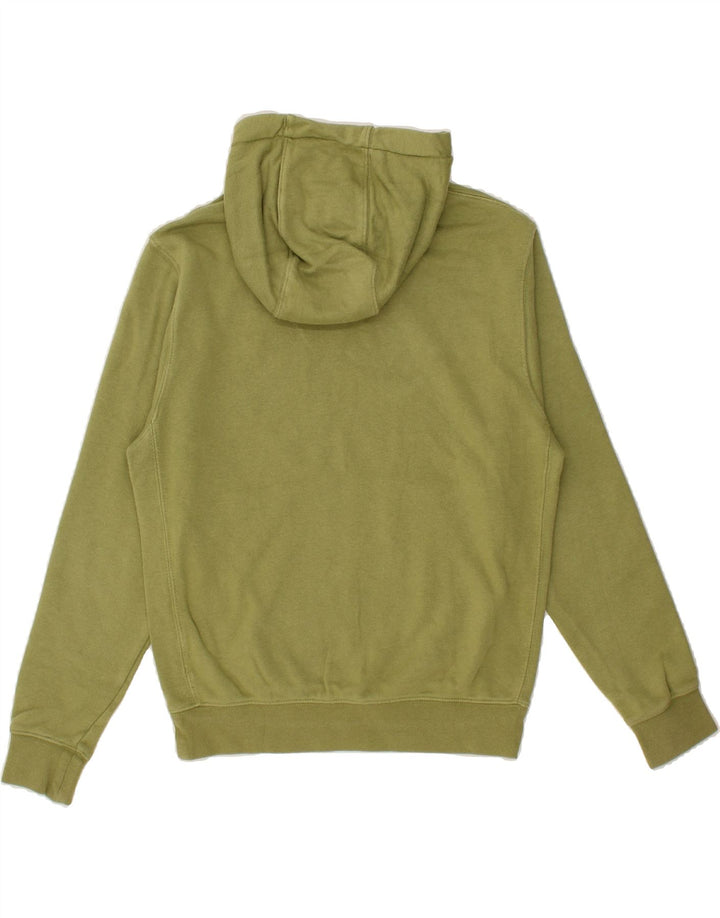 NIKE Mens Hoodie Jumper Small Khaki Cotton Vintage Nike and Second-Hand Nike from Messina Hembry 