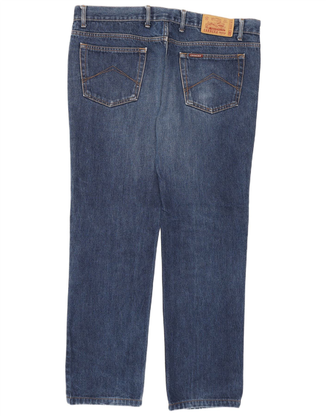 Carrera Mens 700 Regular Straight Jeans W40 L30 Blue Cotton Classic