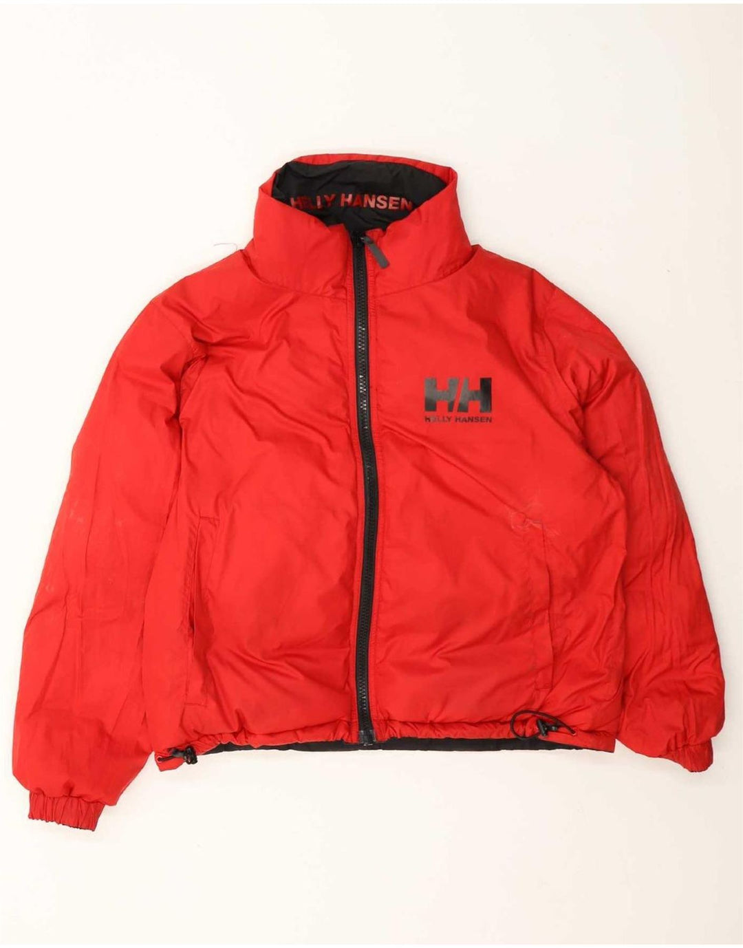 Helly Hansen Dame Oversized grafisk polstret jakke UK 10 Small Black