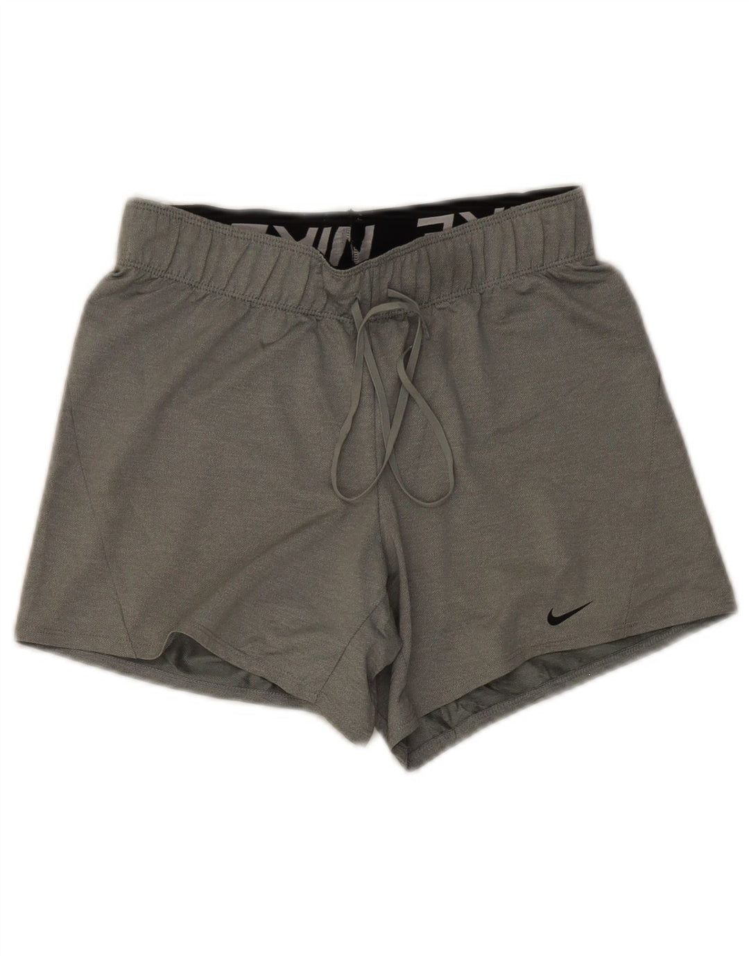 Nike Dame Dri Fit sportsshorts UK 6 XS Grå Polyester