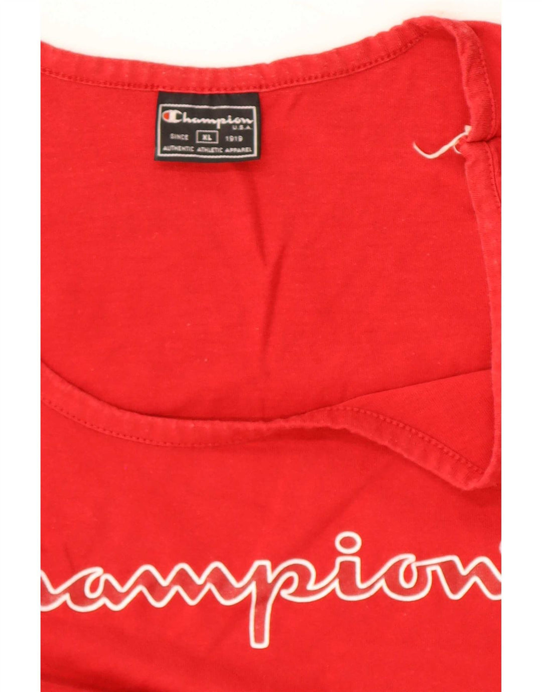 Champion Herre Grafisk Vest Top XL Rød