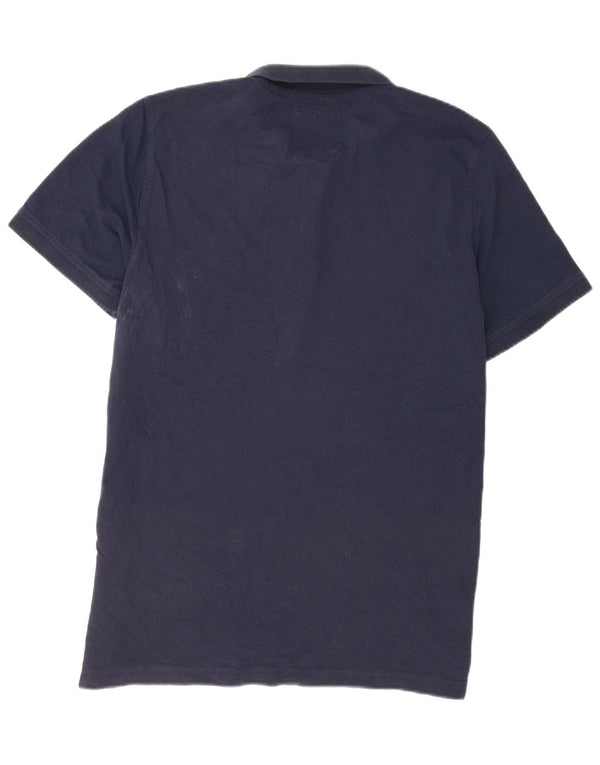 Besætningstøj Herre kortærmet poloshirt XL marineblå bomuld