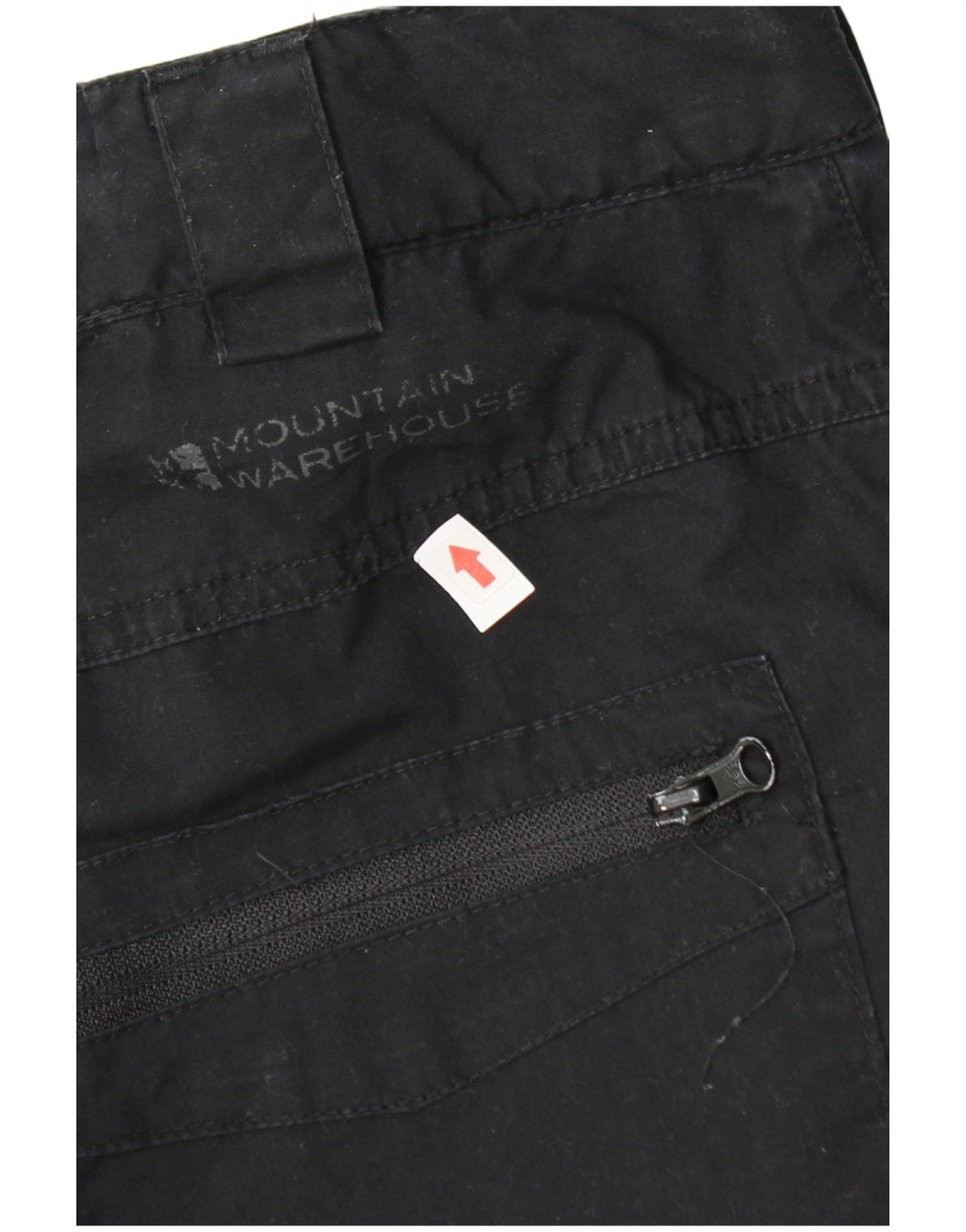 Mountain Warehouse Herre Straight Cargo Bukser W32 L31 Sort Polyester