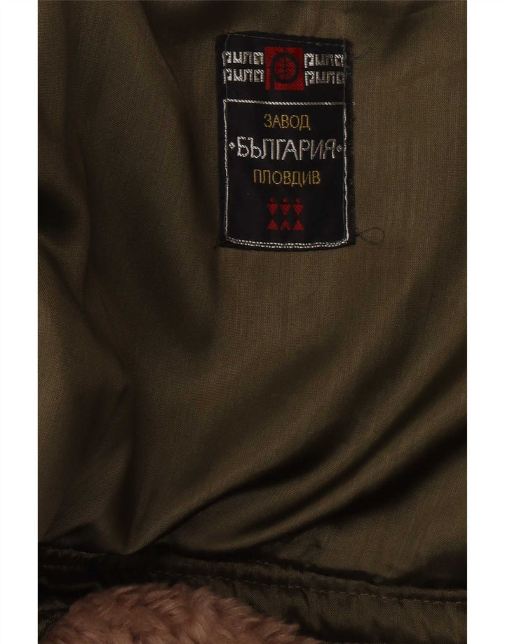 Vintage Trench Coat til mænd UK 40 Large Khaki