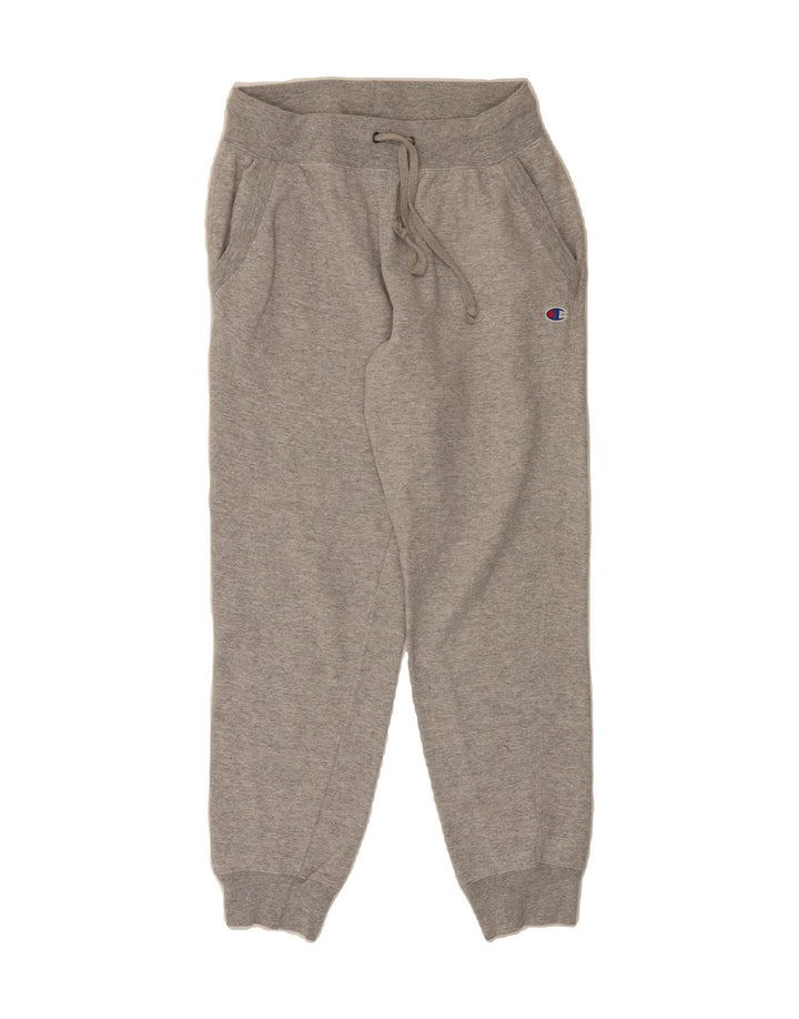 CHAMPION Womens Tracksuit Trousers Joggers UK 12 Medium  Grey Polyester Vintage Champion and Second-Hand Champion from Messina Hembry 