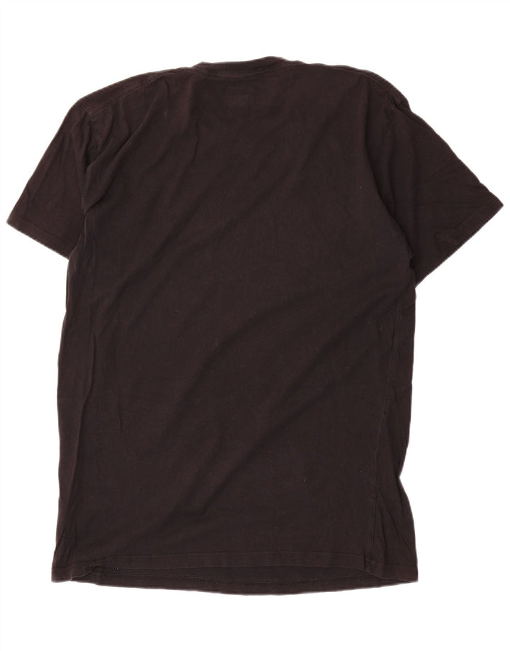 Vans Herre Classic Fit T-Shirt Top Stor Sort Bomuld