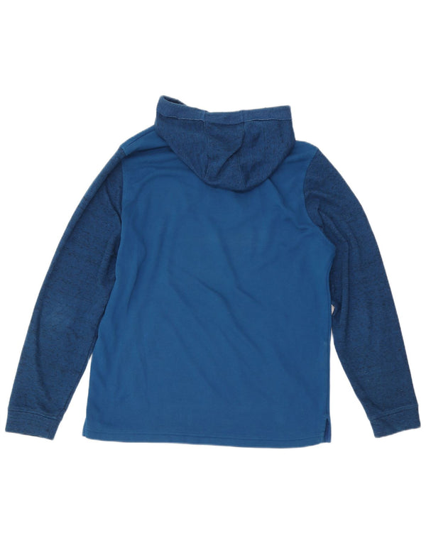 UNDER ARMOR Herre Cold Gear Grafisk hættetrøje Jumper Medium Blue Flecked