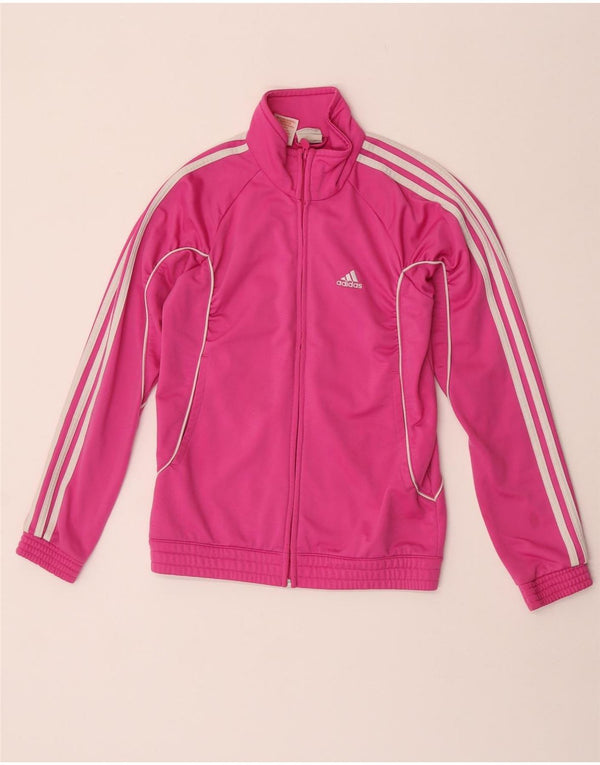 Adidas piger træningsdragt topjakke 13-14 år Pink