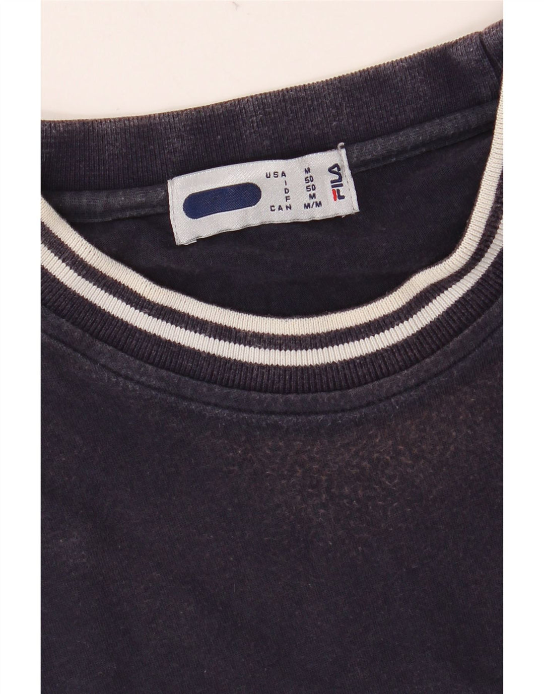 FILA Herre grafisk T-shirt Top IT 50 Mellem marineblå bomuld