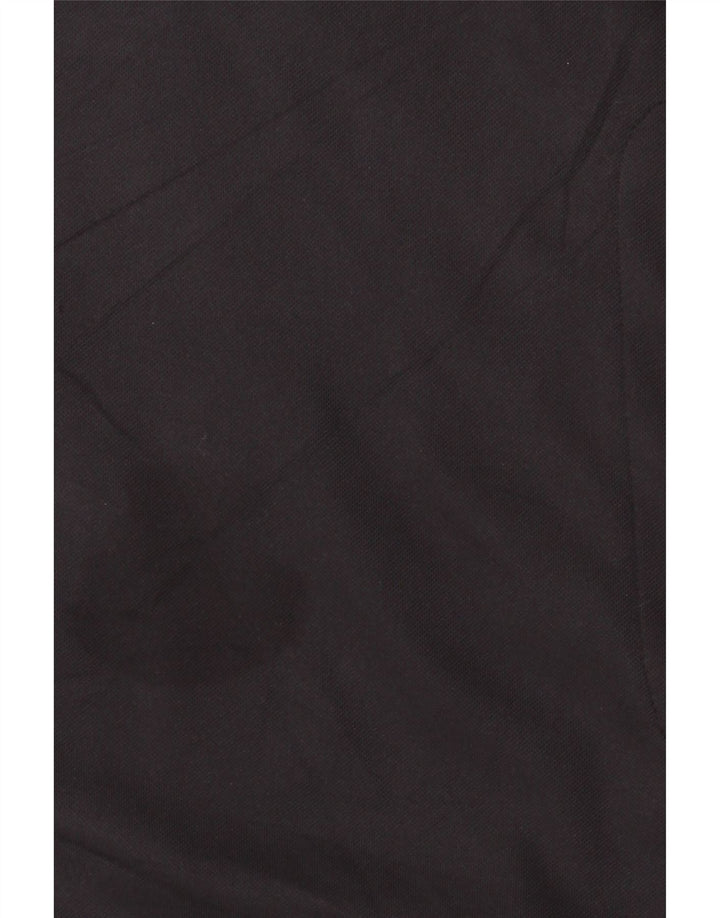 Reebok Herre Zip Neck Pullover Træningsdragt Top Stor Sort Polyester