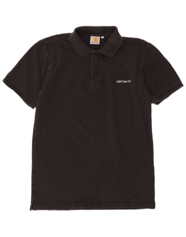 Carhartt herre poloshirt lille sort bomuld