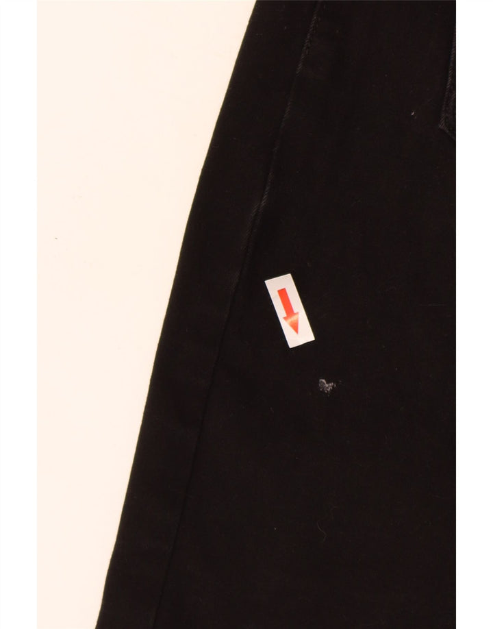 Lee Womens Sculpting Slim Fit Bermuda Shorts US 10 Large W30 Black Bomuld