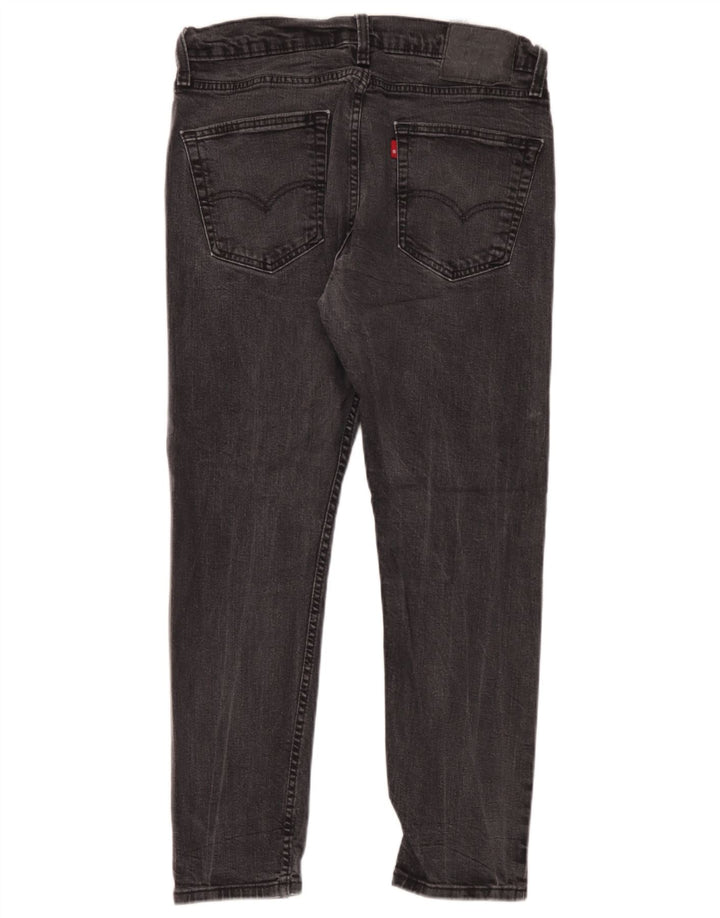 Levi's Slim Jeans til mænd W34 L26 Grå bomuld
