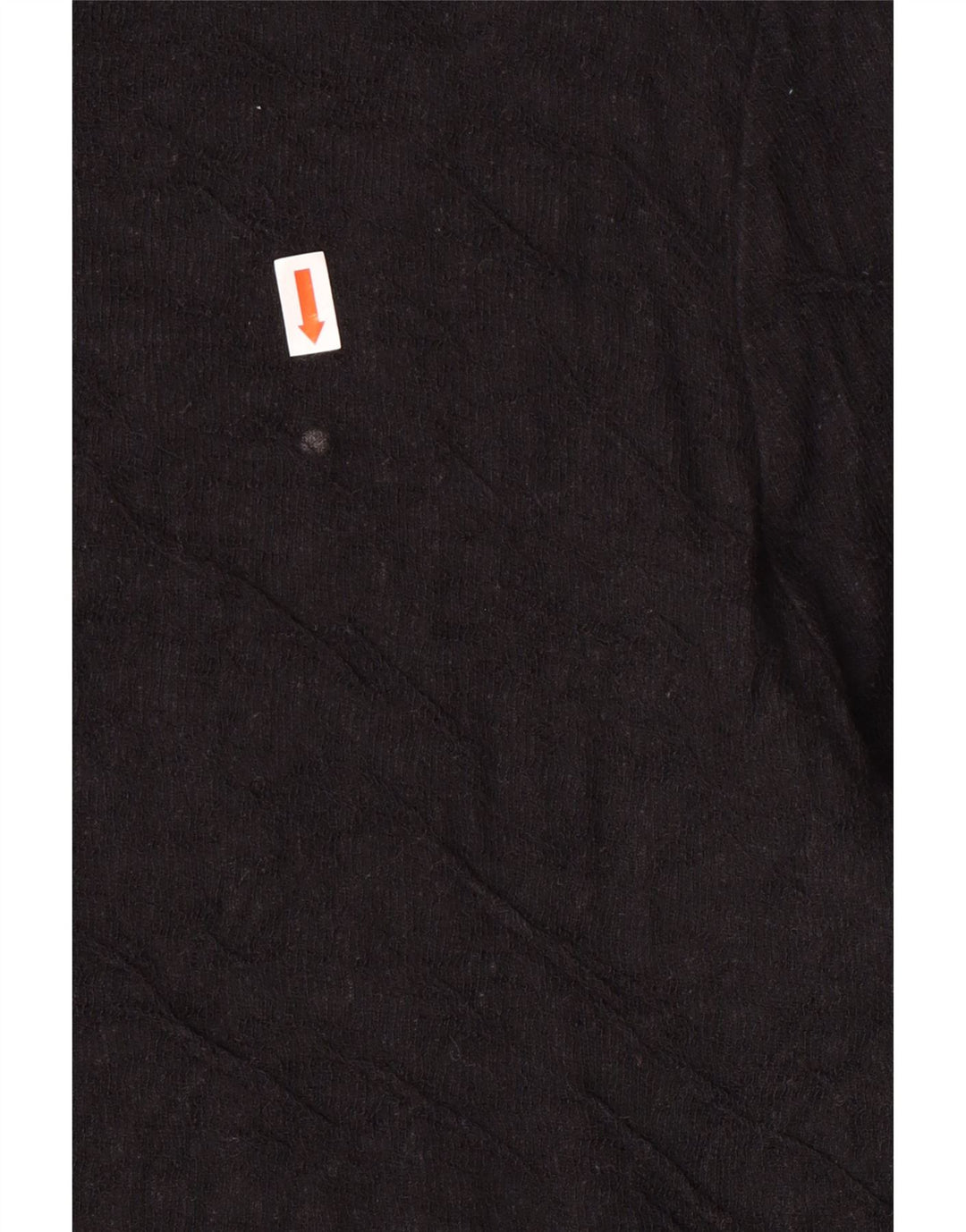 REPLAY Womens Tracksuit Top Jacket UK 14 Large Black Cotton