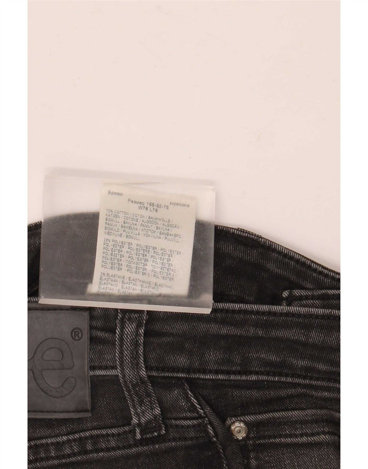 Lee Herre Malone Slim Jeans W30 L30 Sort Bomuld
