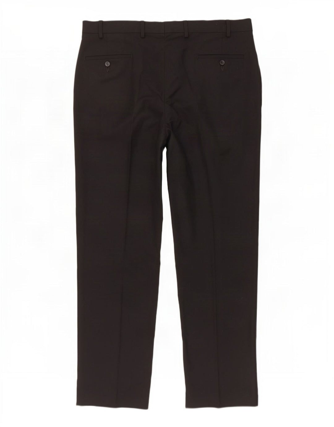 Marks & Spencer Herre Pegged Suit Bukser W38 L31 Sort Uld