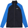 ADIDAS Boys Tracksuit Top Jacket 13-14 Years Navy Blue Colourblock Vintage Adidas and Second-Hand Adidas from Messina Hembry 