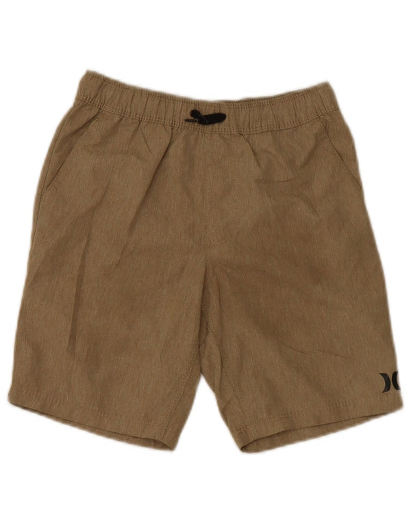 Hurley Boys Sports Shorts 8-9 år Små brun polyester